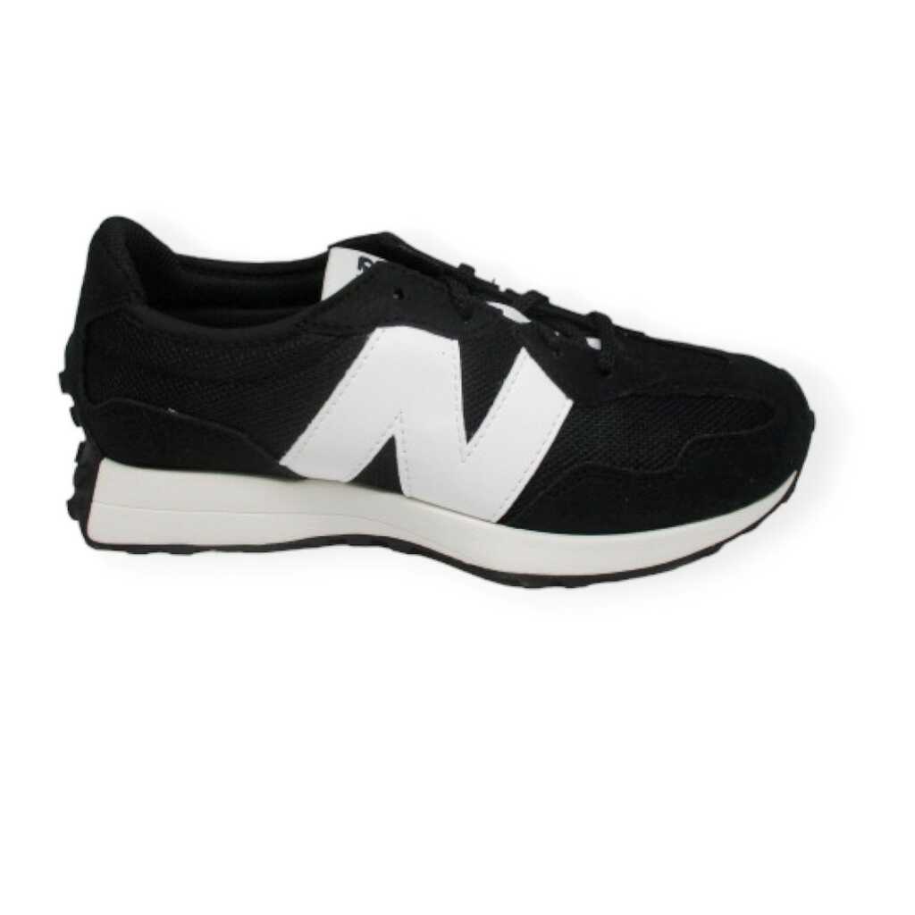new balance 327 black white gs237cbw
