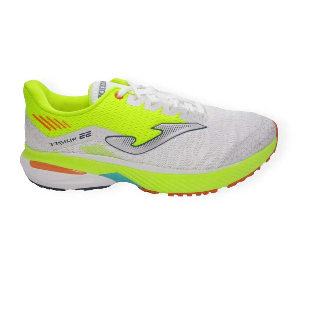joma titanium 2302 white yellow running