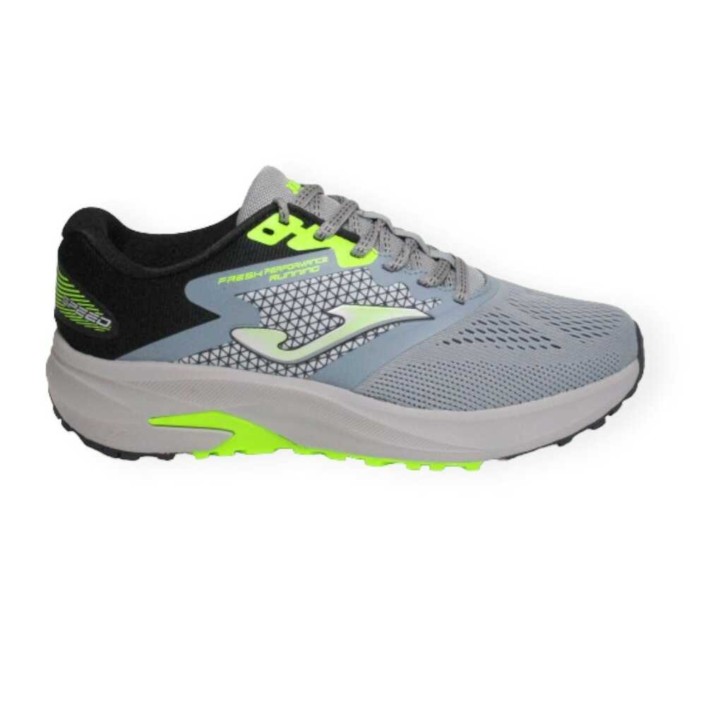 joma speed 2431 grey yellow running