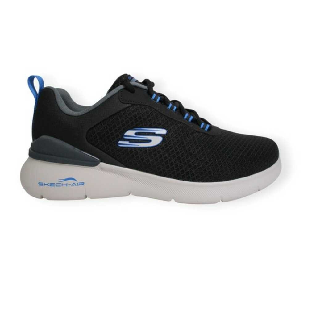 skechers 232971 bkbl air dynamight 2.0 durron
