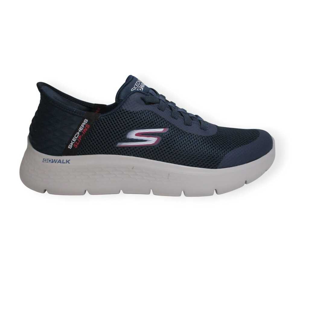 skechers 216324 nvy go walk flex hands slip in.