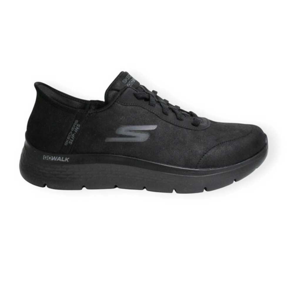 skechers 216326 bbk slip in go walk smoot motion