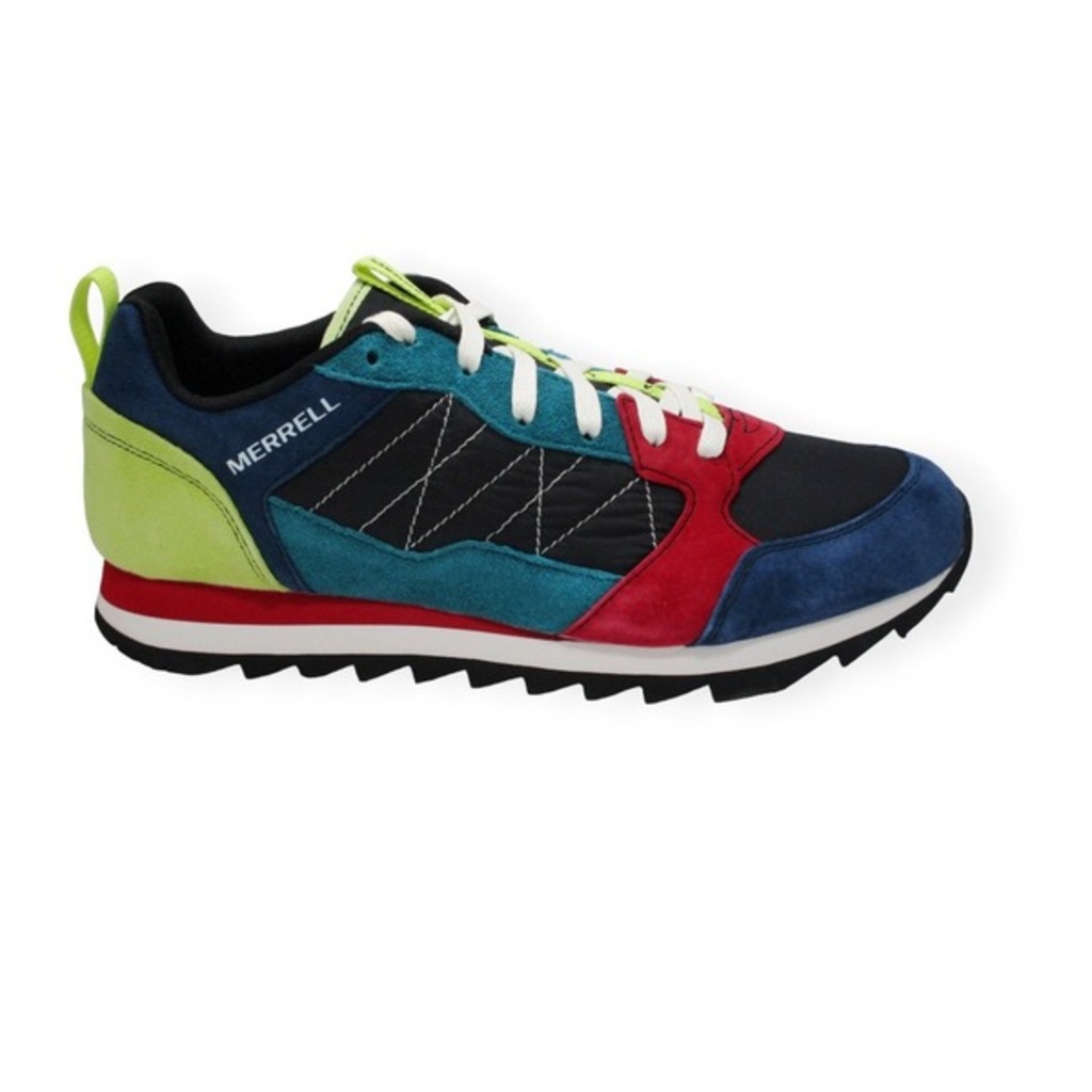 merrell alpine sneaker poseidon lime j004281