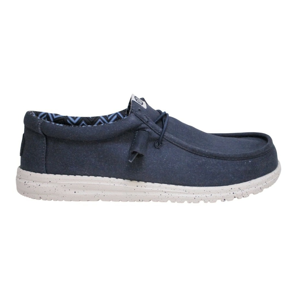 hey dude wally stretch canvas navy