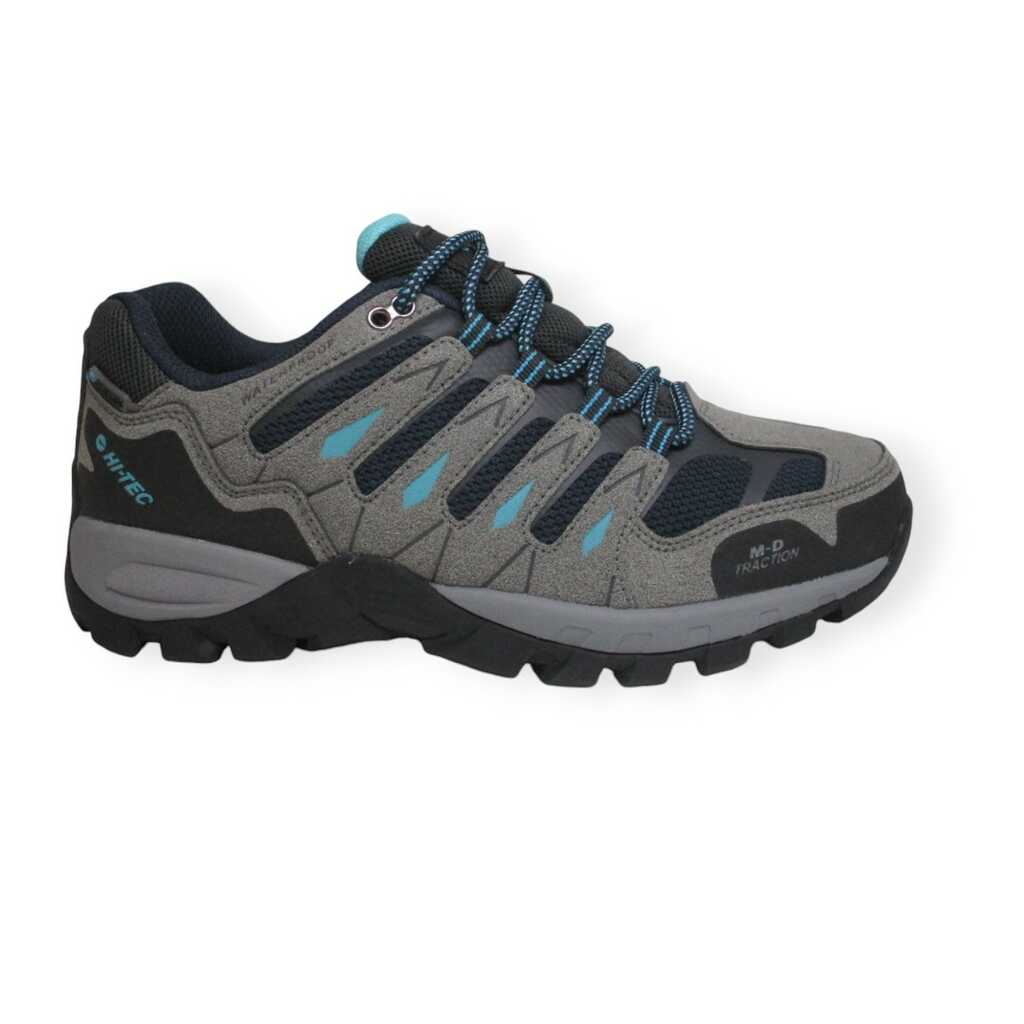hi tec corzo wns cool grey navy waterproof