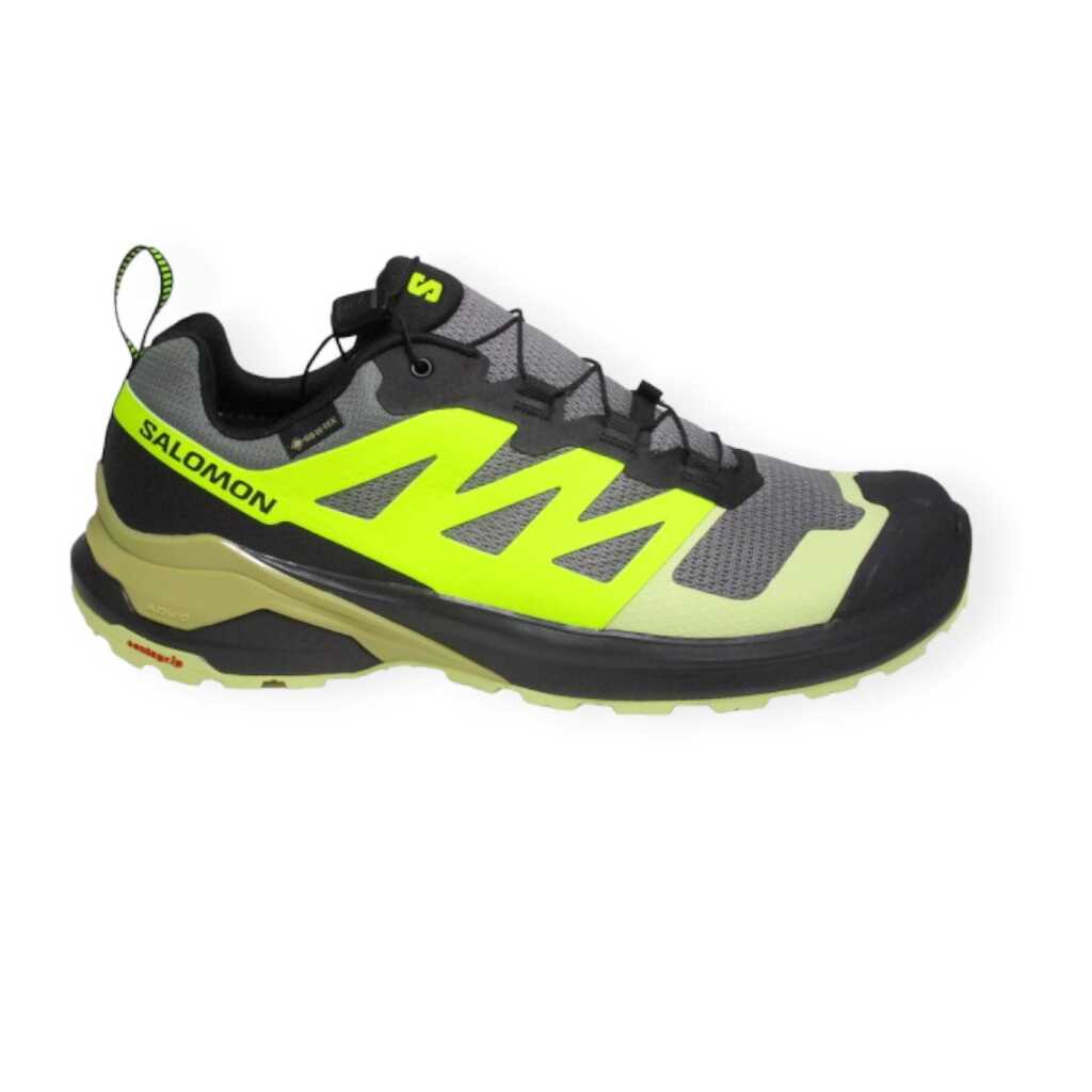 salomon x-adventure gtx pewter yellow l47338200