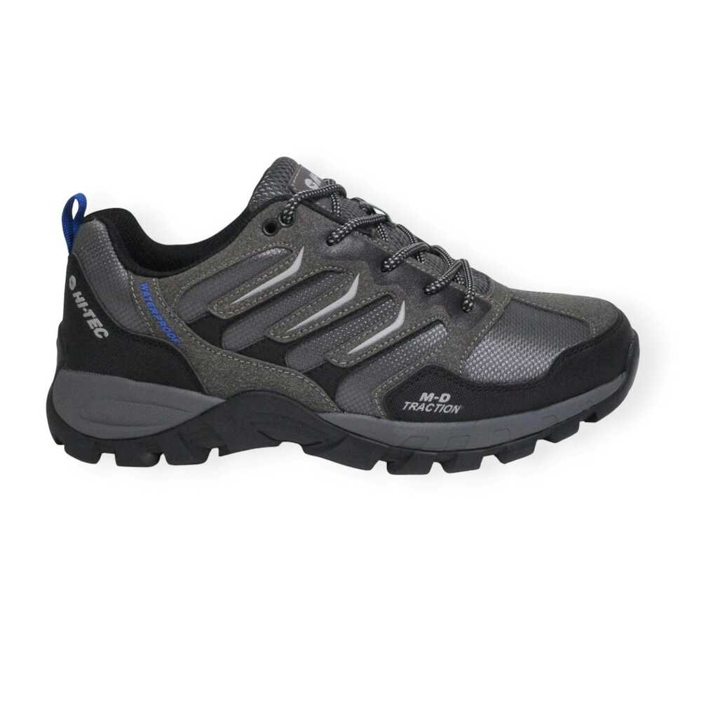 hi-tec celvus low grey waterproof