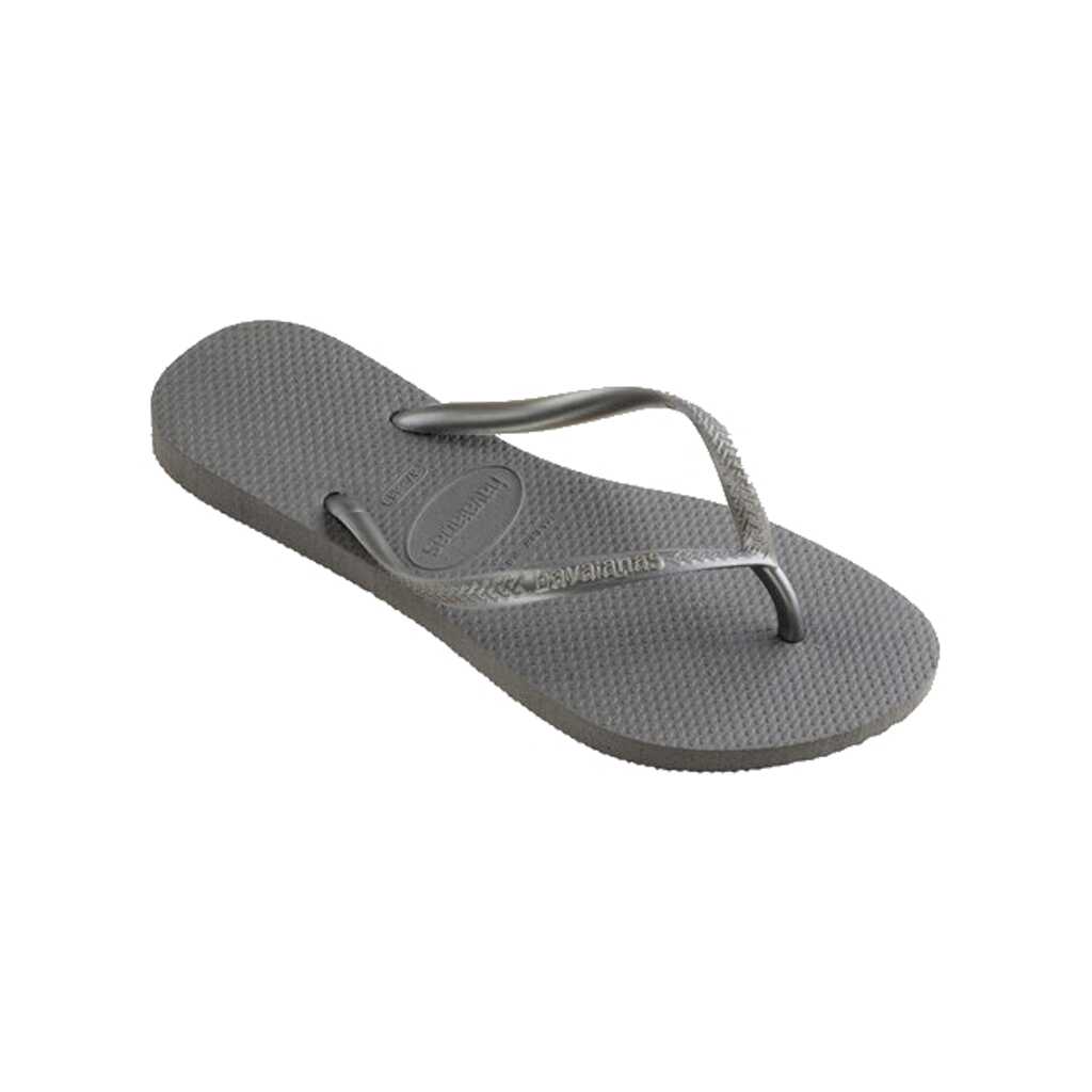 havaianas slim steel grey
