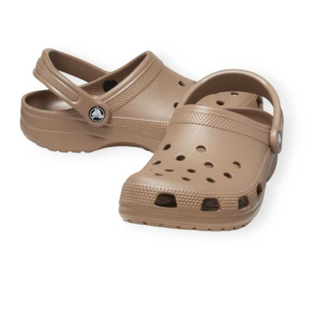 crocs classic clog latte 10001._1