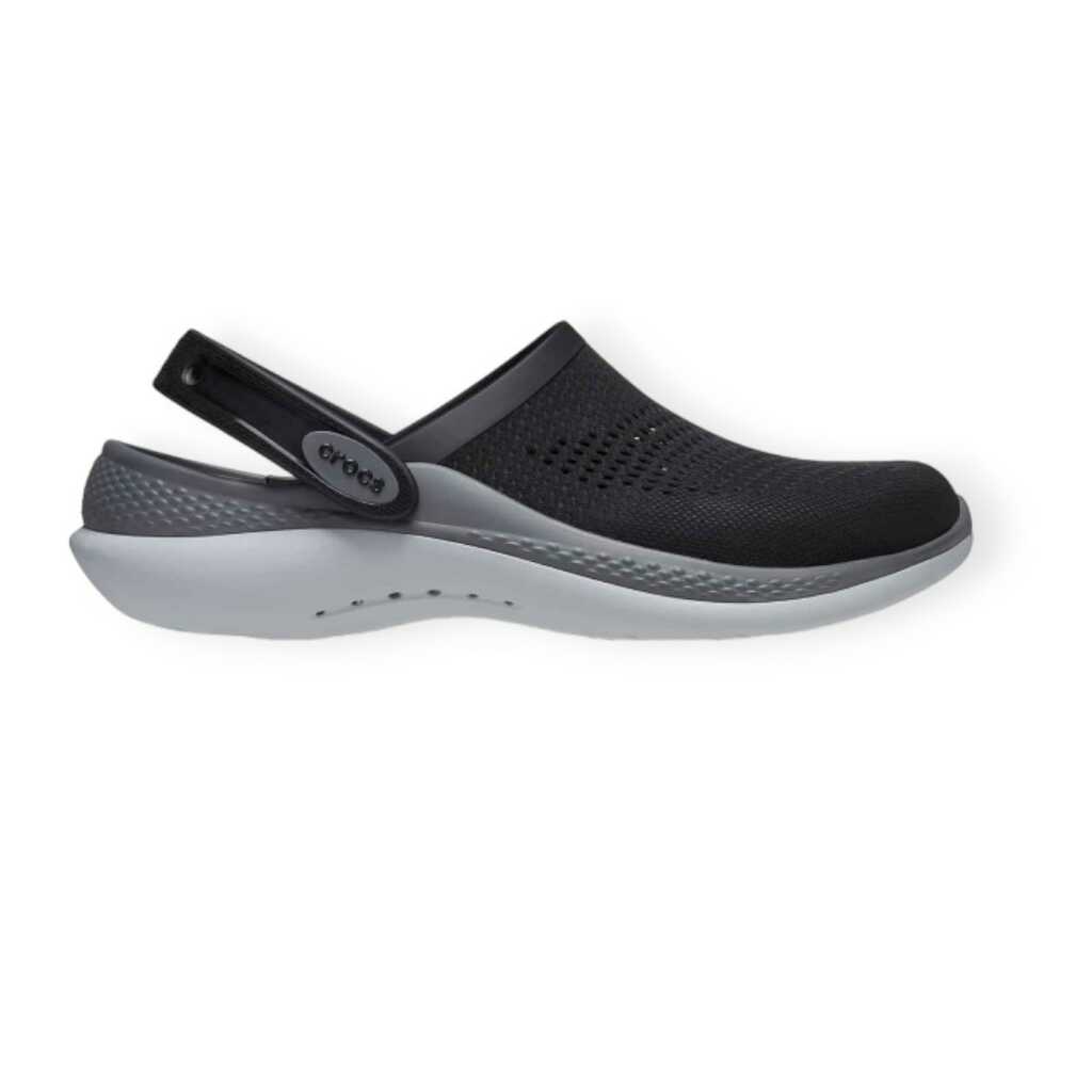 crocs literide 360 clog black slate grey 206708.
