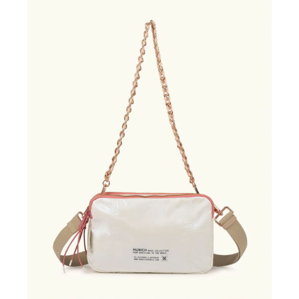 munich deep recycled crossbody double honey