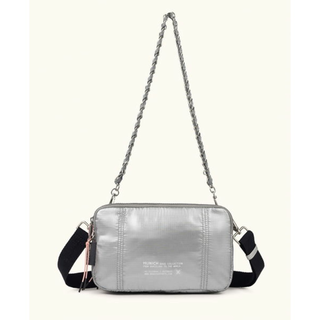 munich deep recycled crossbody double cream