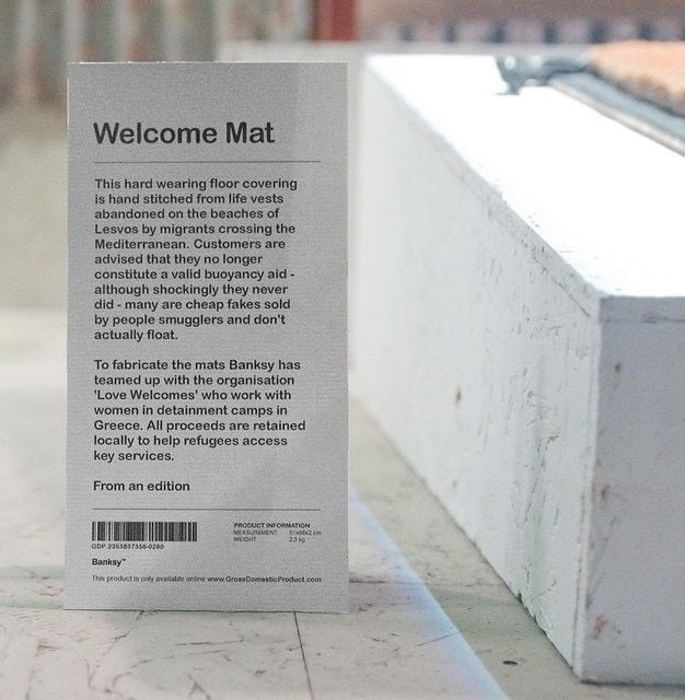 Banksy Welcome Mat 5
