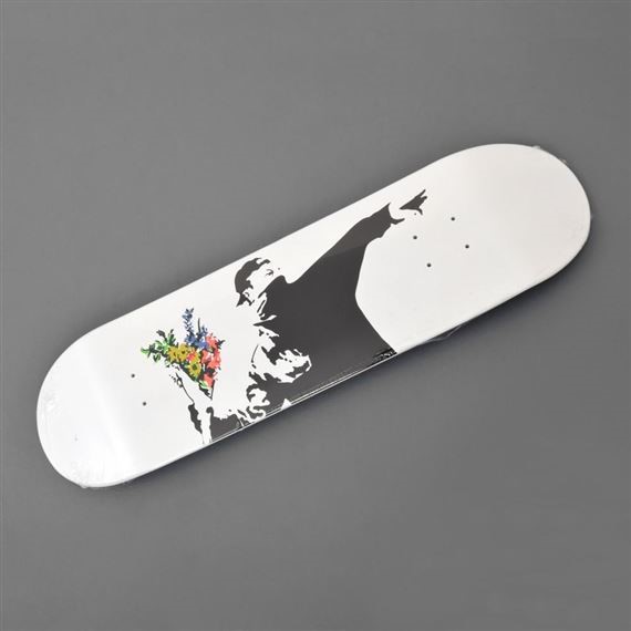 Flower Bomber Brandalism skate deck, ca. 2017 5