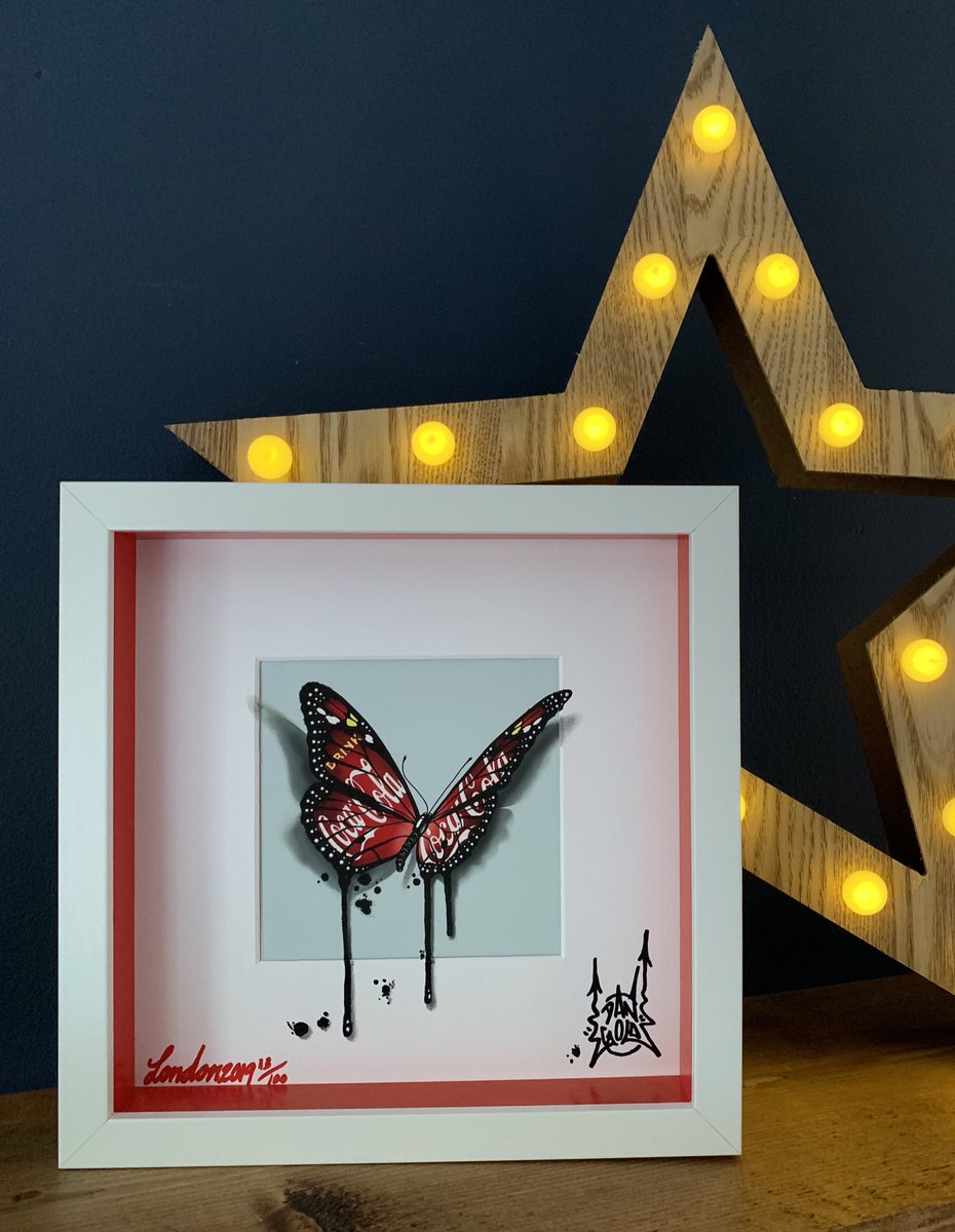 Urban Camouflage Butterfly / Cola