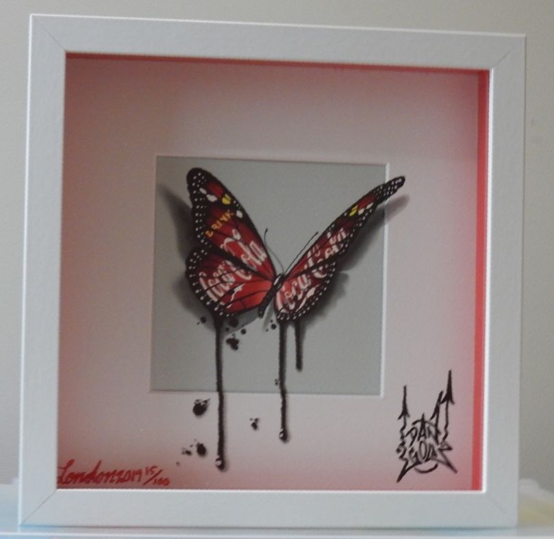 Urban Camouflage Butterfly / Cola 2