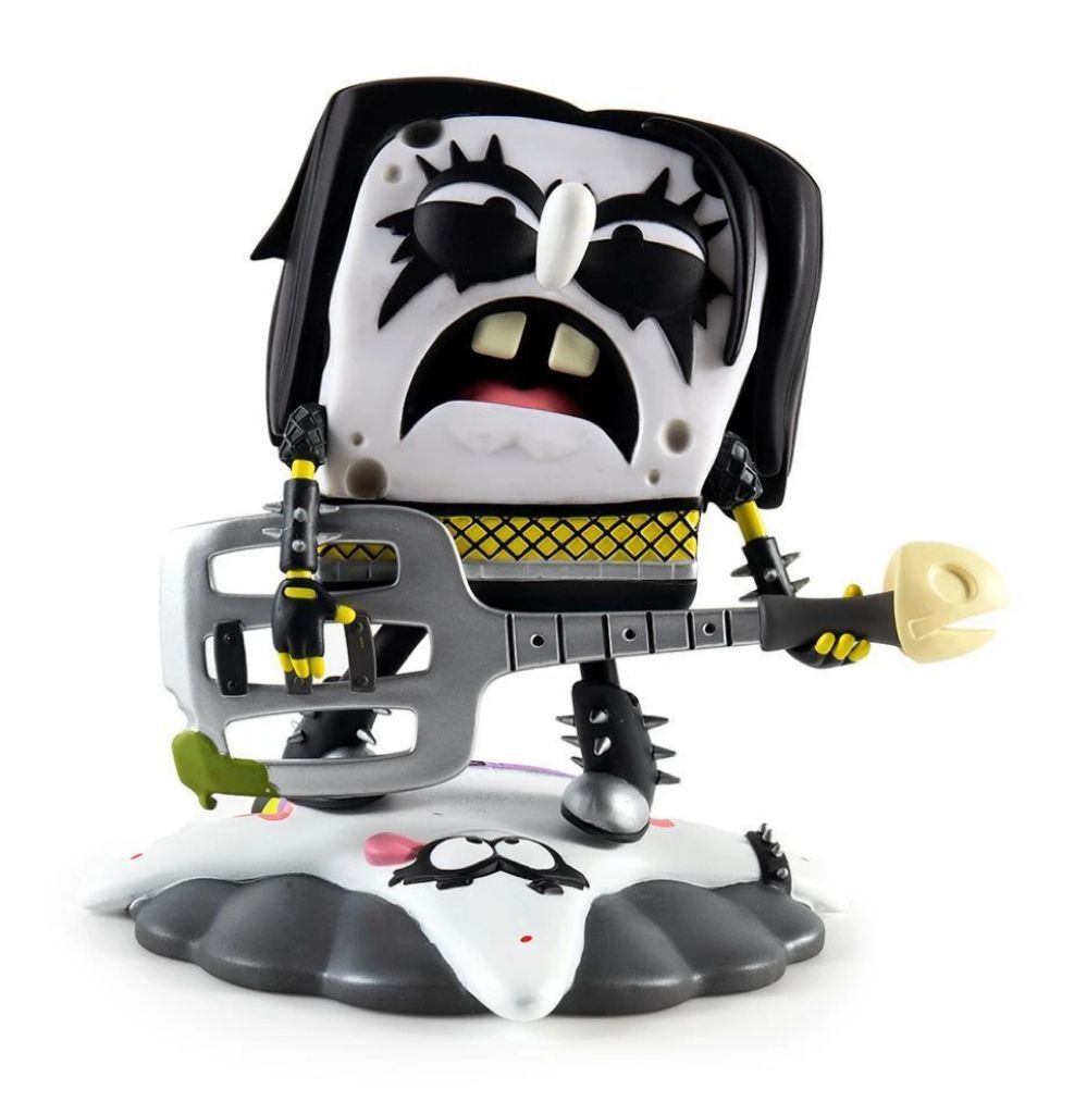 SpongeBob RockPants Art Toy Figure by Kidrobot - Black 2