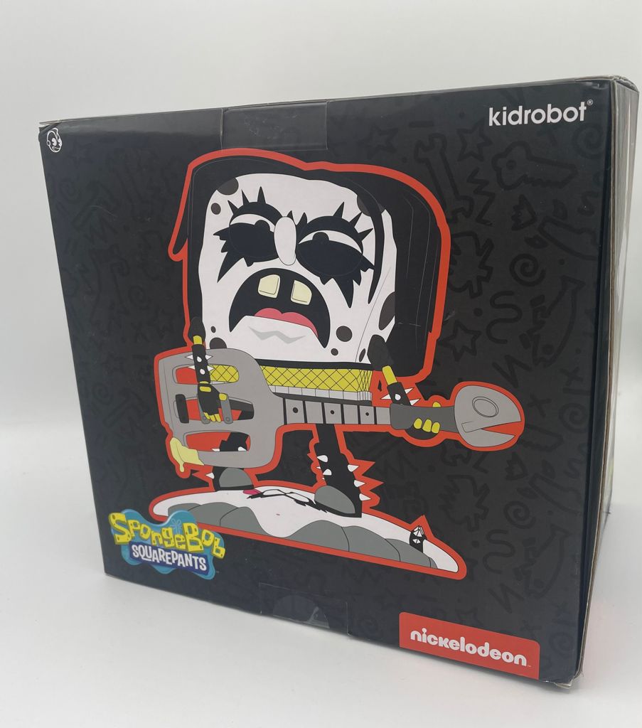 SpongeBob RockPants Art Toy Figure by Kidrobot - Black 14