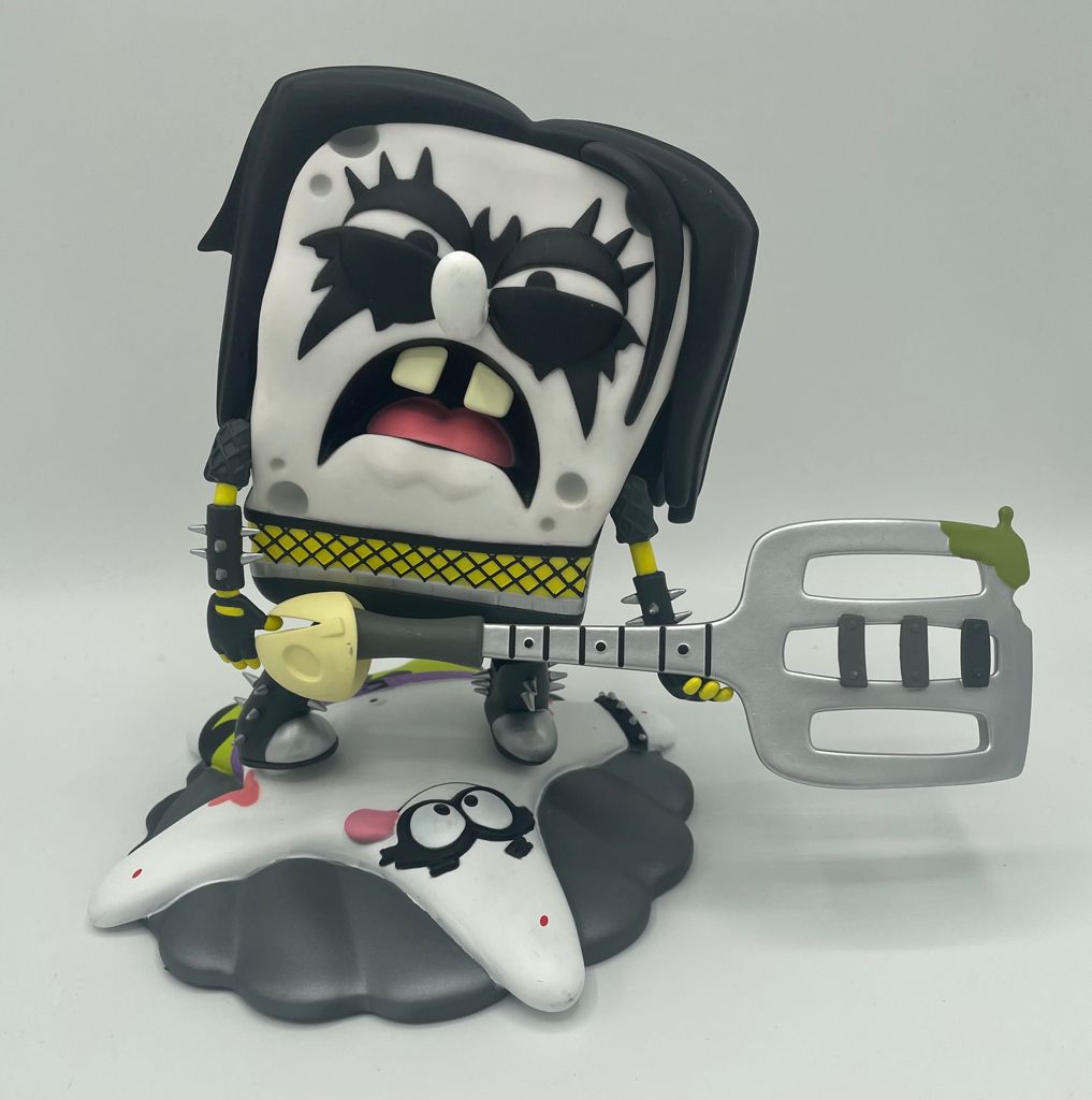 SpongeBob RockPants Art Toy Figure by Kidrobot - Black 15