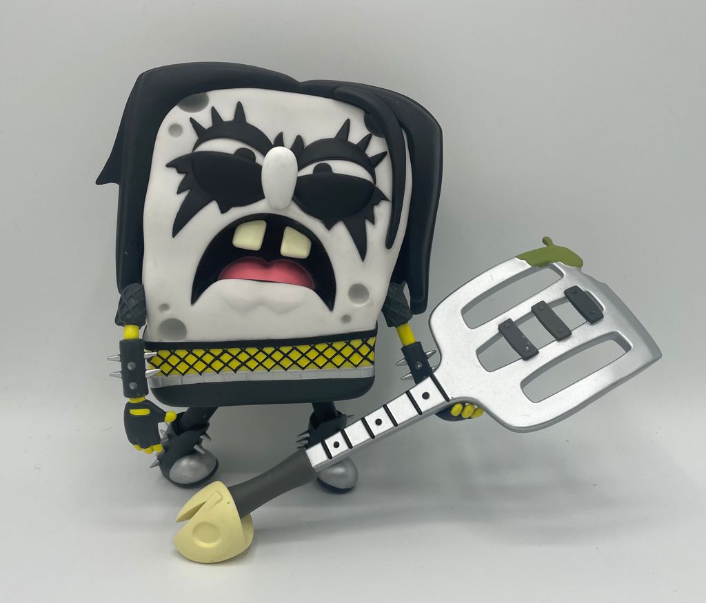 SpongeBob RockPants Art Toy Figure by Kidrobot - Black 4