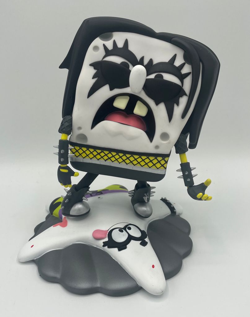 SpongeBob RockPants Art Toy Figure by Kidrobot - Black 6