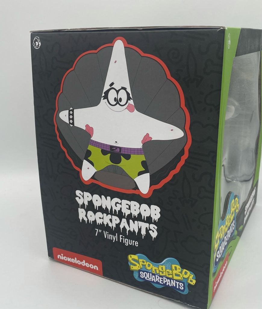 SpongeBob RockPants Art Toy Figure by Kidrobot - Black 7