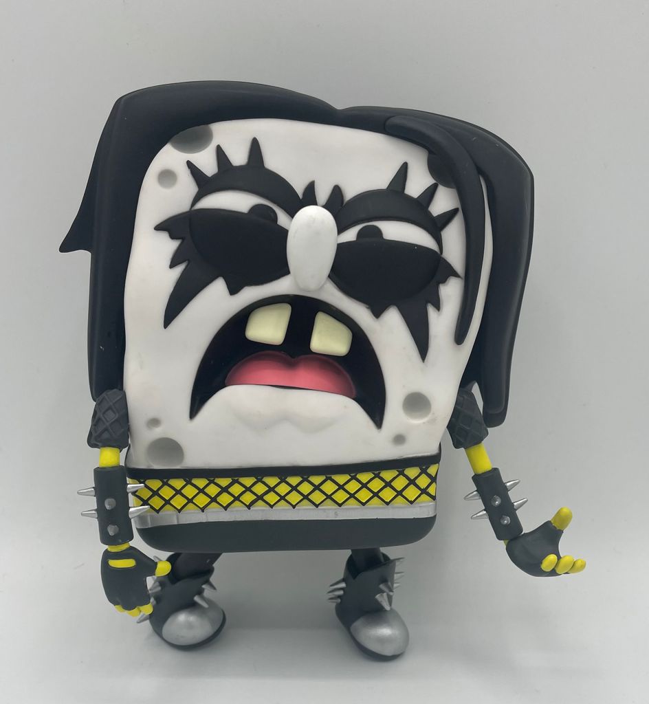 SpongeBob RockPants Art Toy Figure by Kidrobot - Black 9