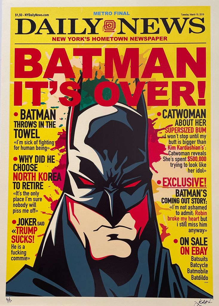 Batman its Over
