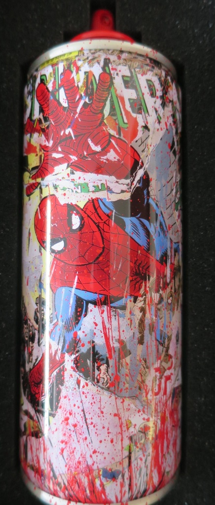 Spider-Man - Metal Spray Can (Red) 2
