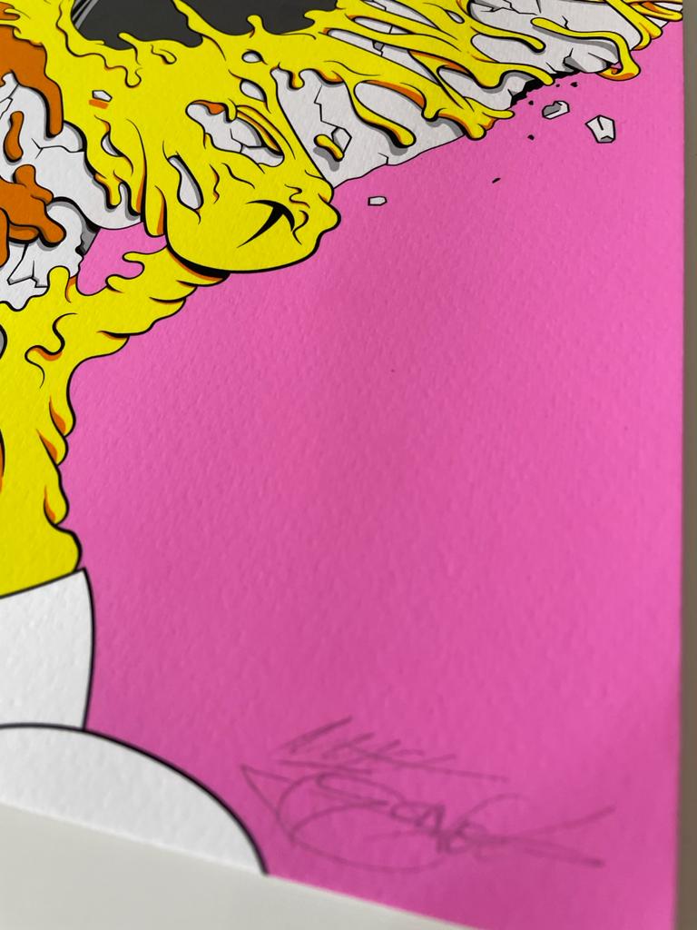 Deconstructed Homer Print (2020 Pink Cocaine Edition) 5