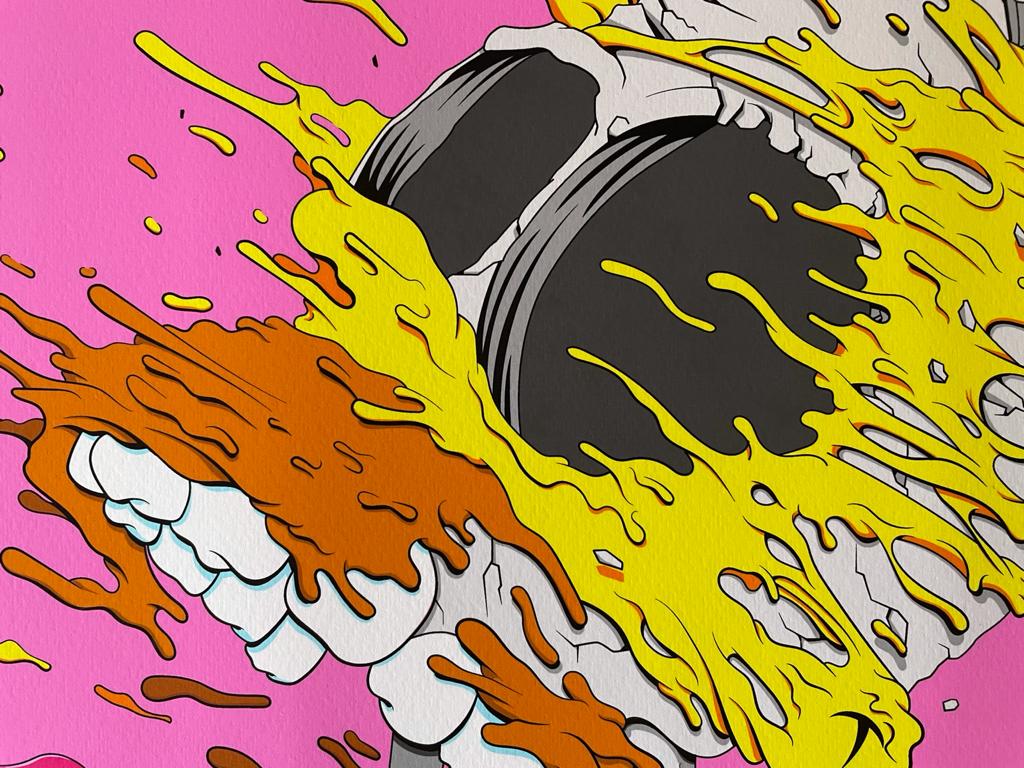 Deconstructed Homer Print (2020 Pink Cocaine Edition) 8