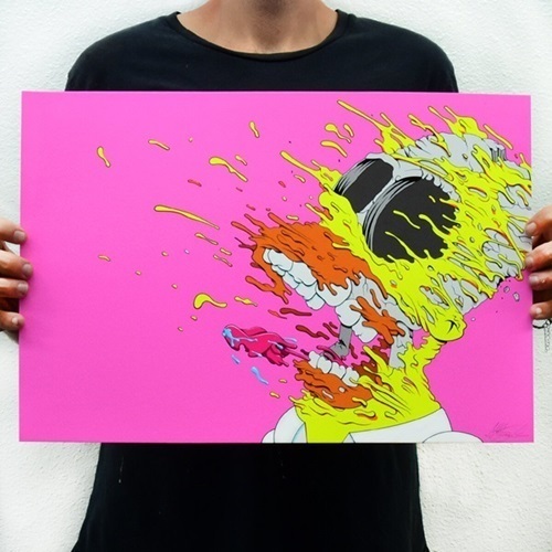 Deconstructed Homer Print (2020 Pink Cocaine Edition) 10