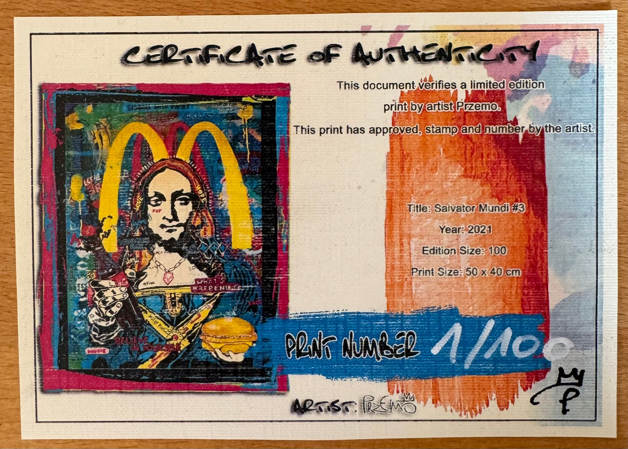 Salvator Mundi #3 6