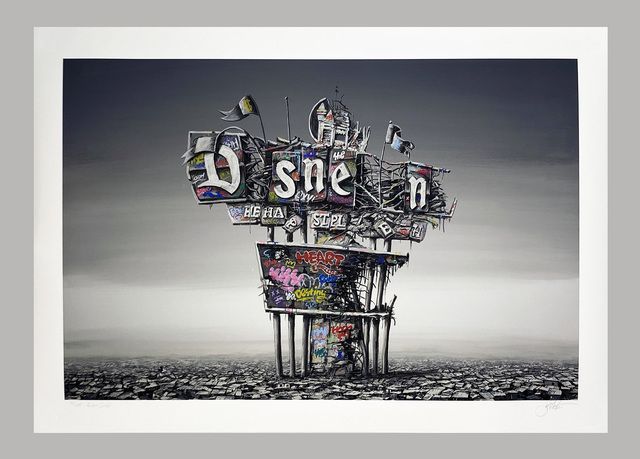 Ruined Sign # Artist Proof 2