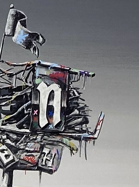 Ruined Sign # Artist Proof 11