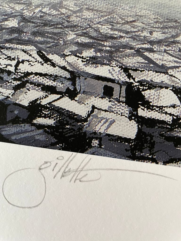 Ruined Sign # Artist Proof 5