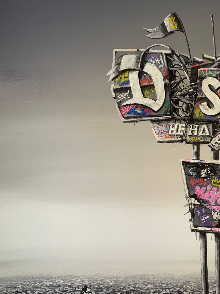 Ruined Sign # Artist Proof 10