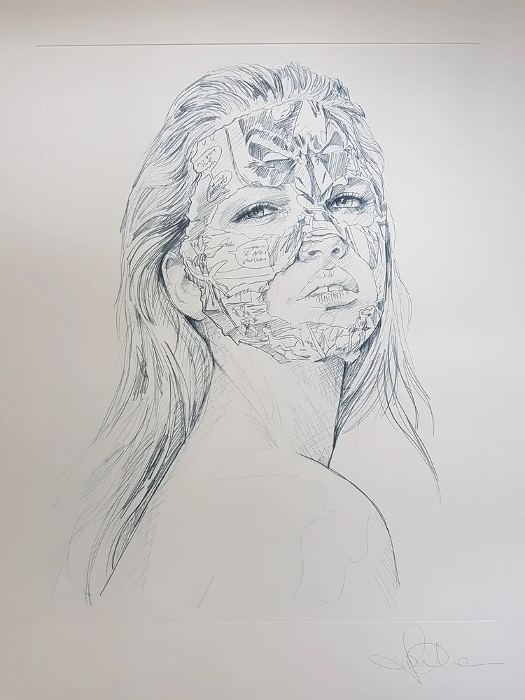 La Cage et la trace du crayon