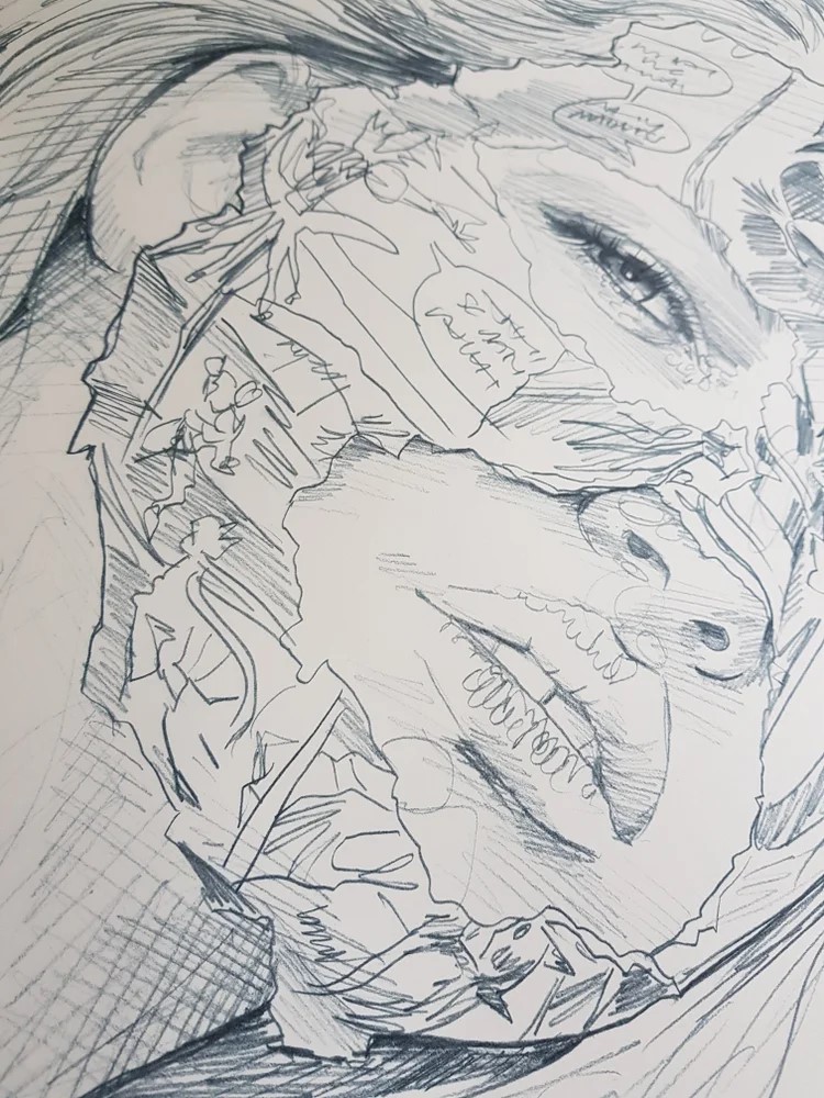 La Cage et la trace du crayon 12