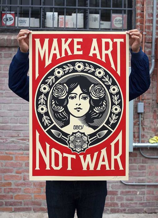 Make Art Not War 5