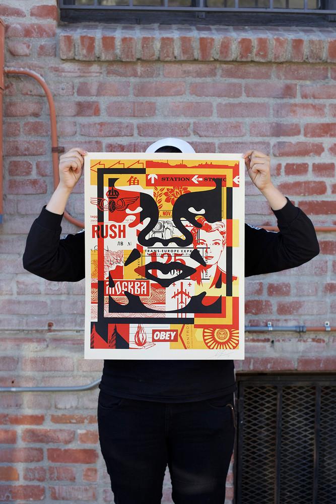Obey 3 Face Collage 11