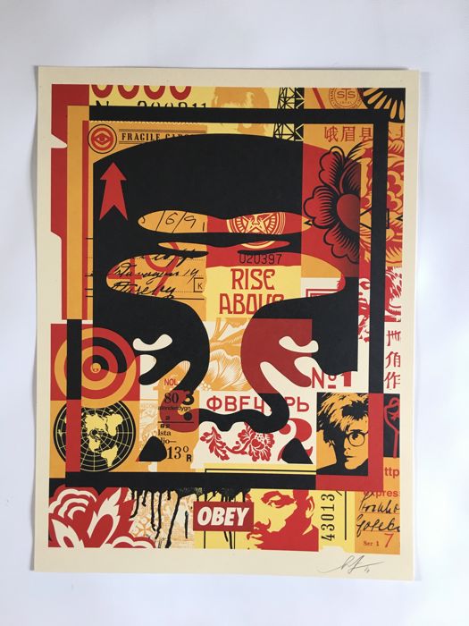 Obey 3 Face Collage 5