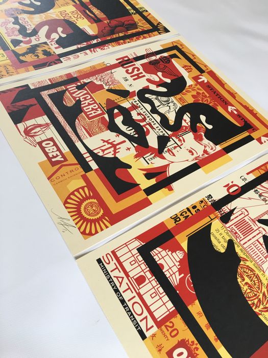 Obey 3 Face Collage 8