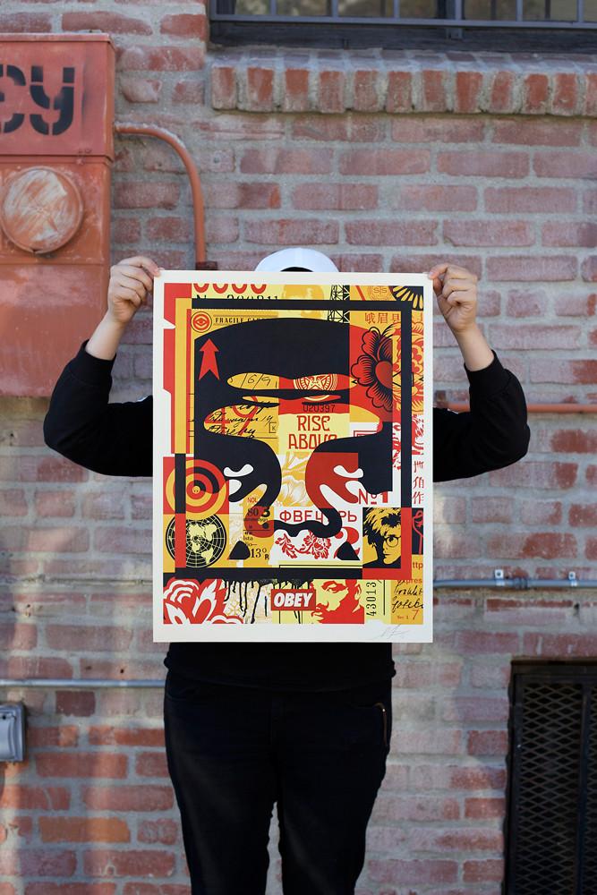 Obey 3 Face Collage 10