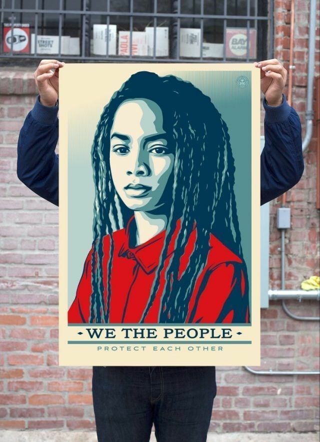 Shepard Fairey (OBEY) + Ernesto Yerena + Jessica Sabogul - WTP 10