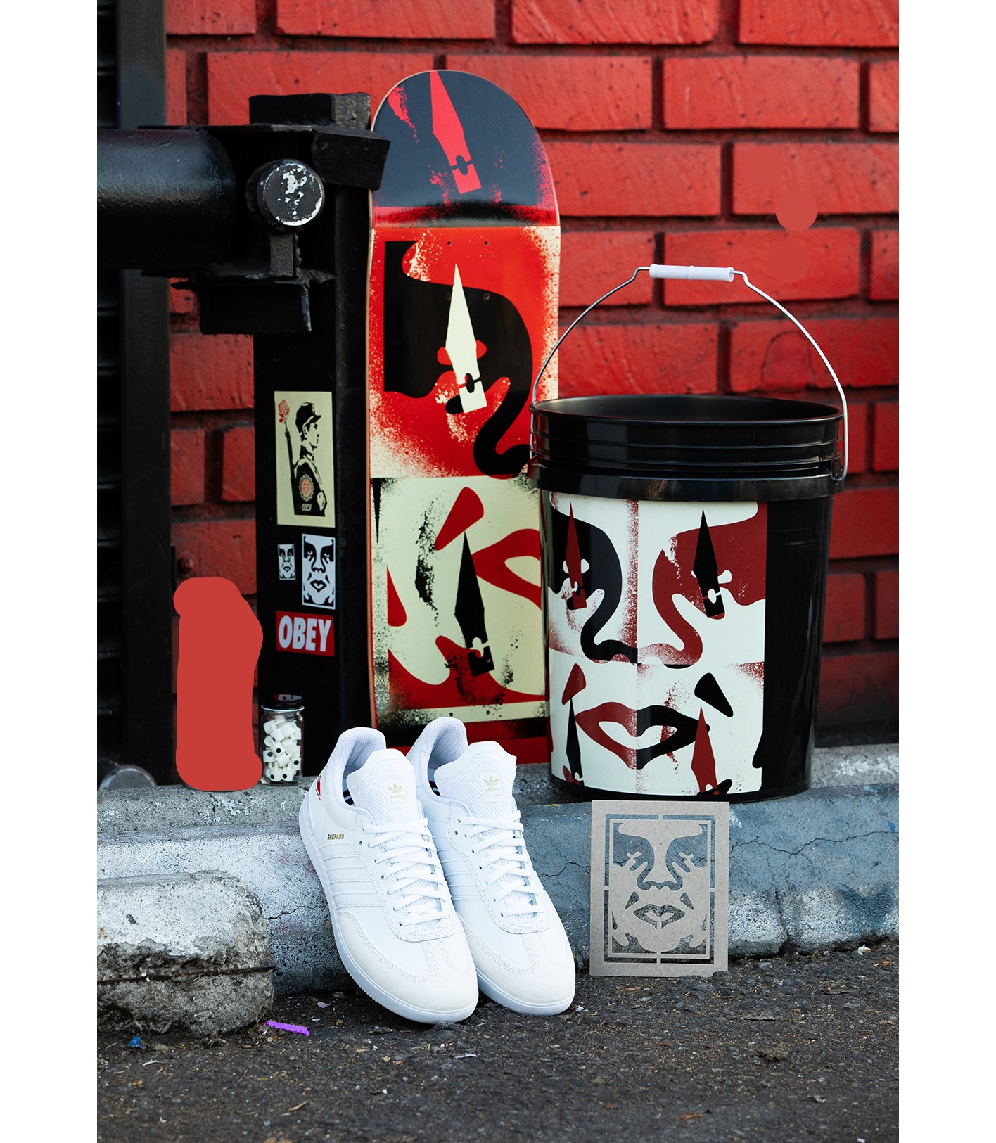 Samba Pack - Adidas skateboarding x Obey 11
