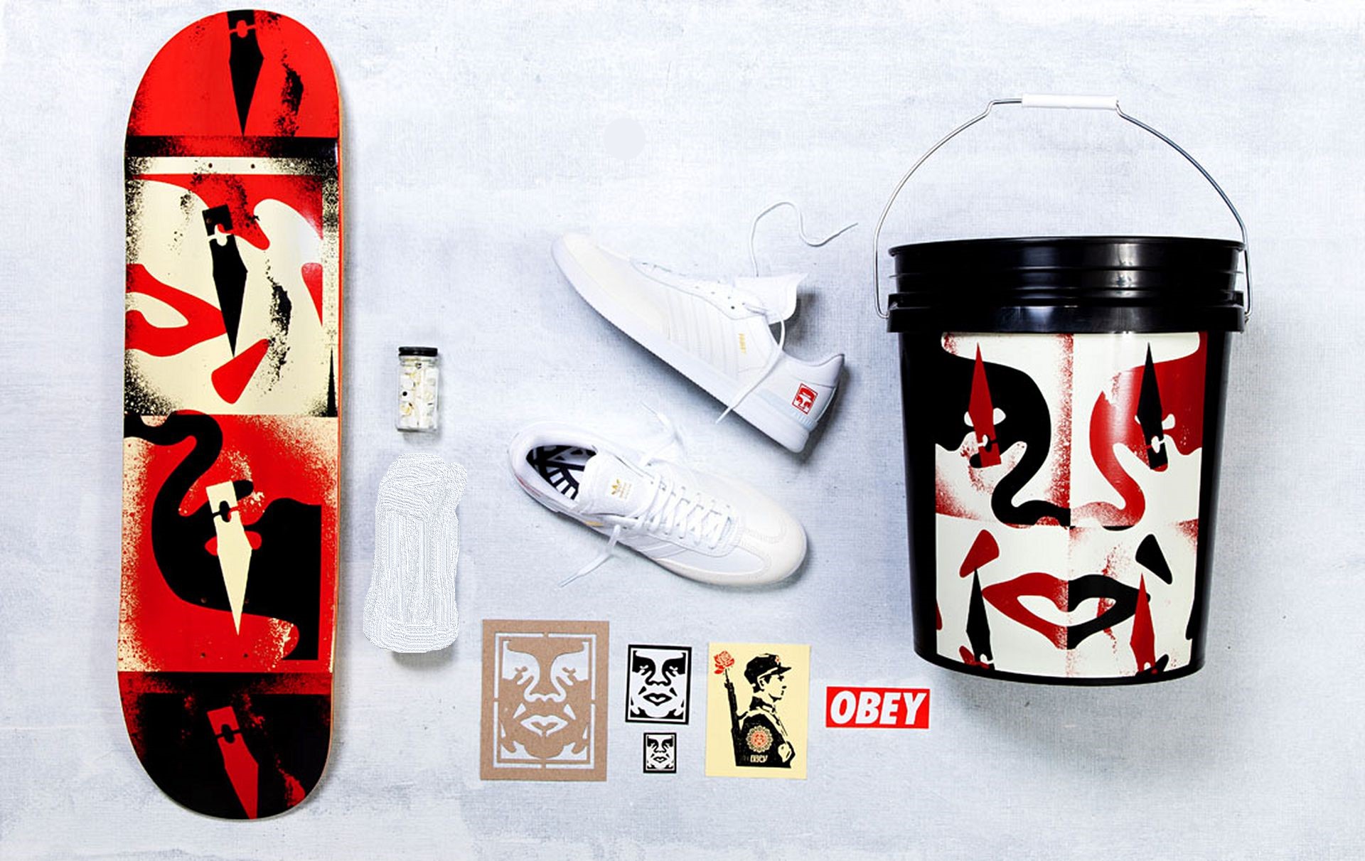 Samba Pack - Adidas skateboarding x Obey 6