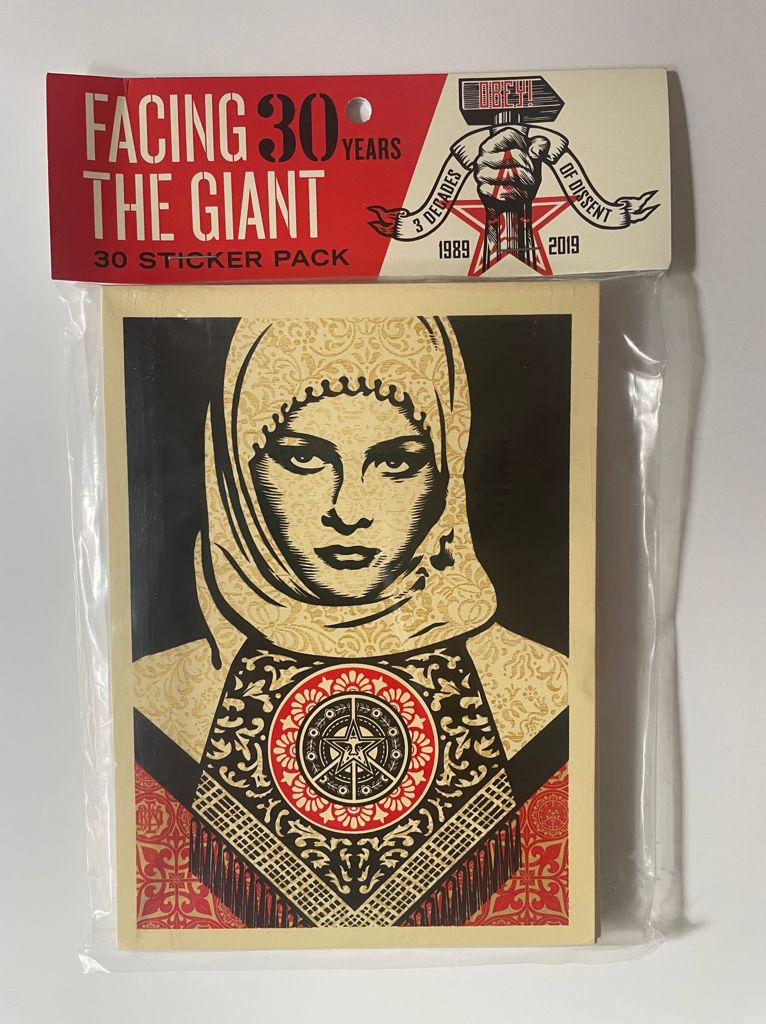 Facing the Giant 30th Anniversary Sticker 3