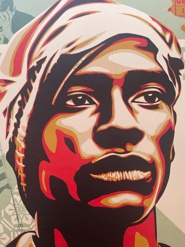 Voting Rights Are Human Rights - Signed Offset 7