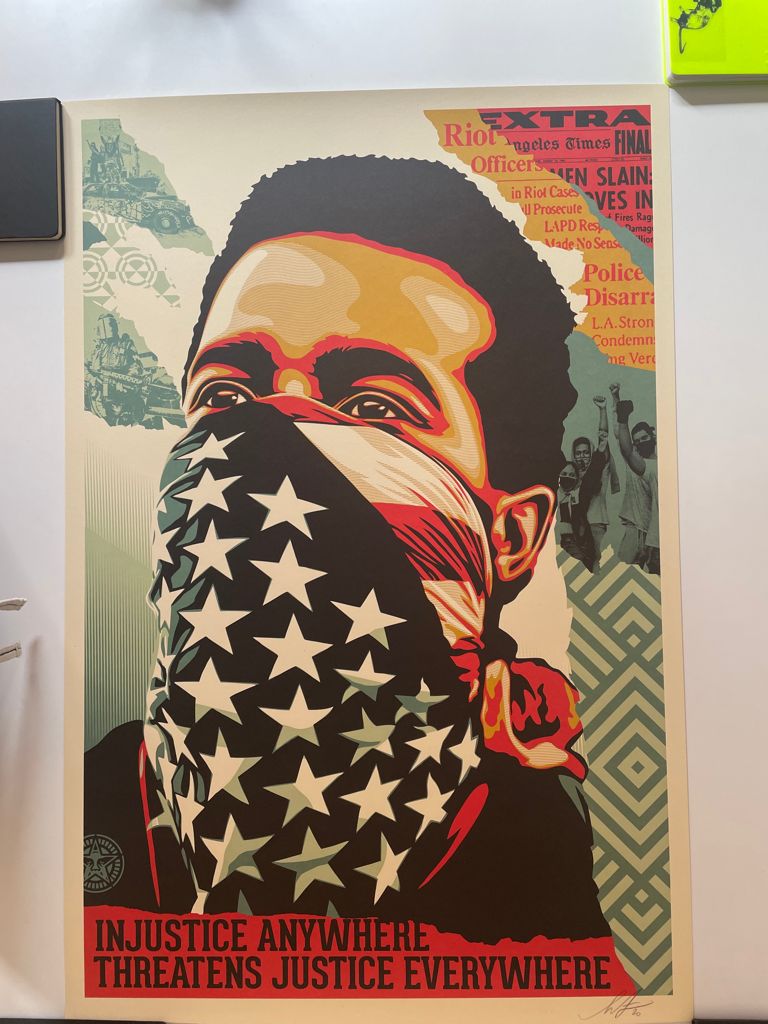 American Rage - Signed Offset [Print] - 119€ : Original and